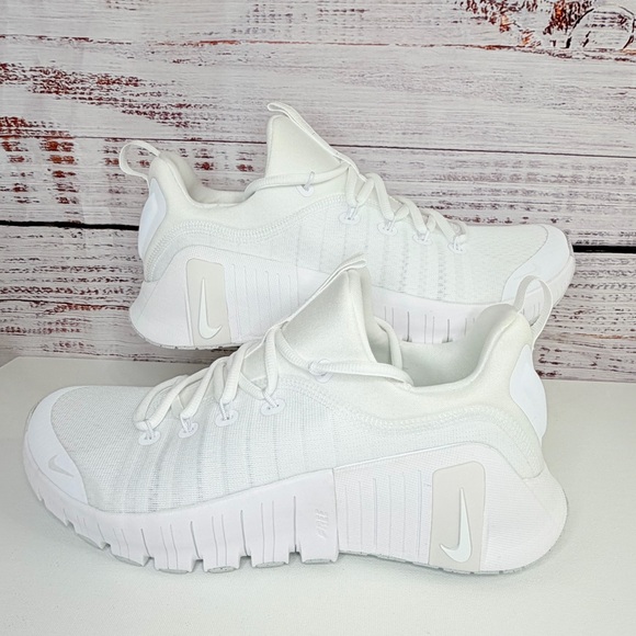 Nike Shoes - New Nike Free Metcon 6 White and Platinum Athletic Running Shoes Womens size 11